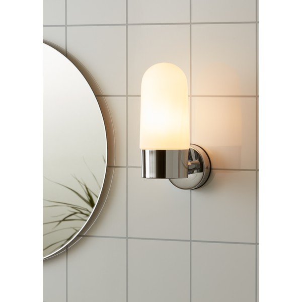 Стенна лампа Zen Wall Chrome White - Markslöjd-image-1
