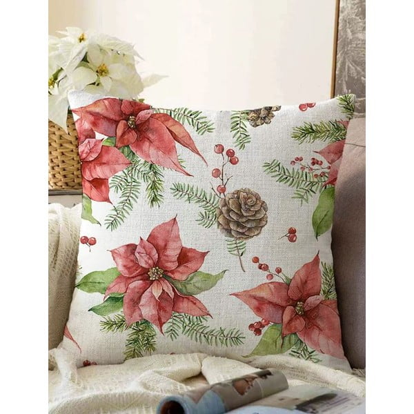 Калъфка за възглавница с коледен мотив 43x43 cm – Mila Home