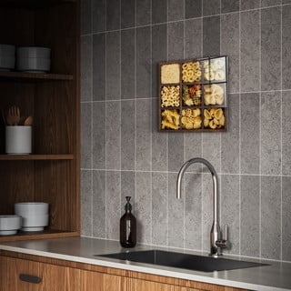 Картина върху стъкло 30x30 cm Pasta Box – Styler
