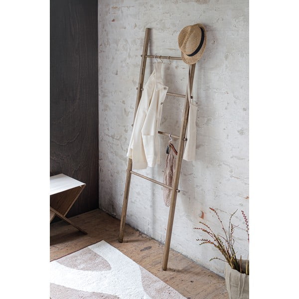 Кафява дървена стълба за кърпи Roots – Mette Ditmer Denmark-image-1