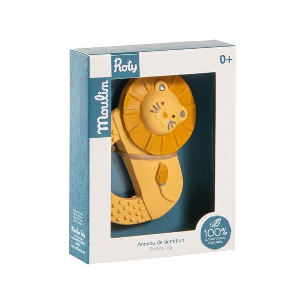Играчка гризалка Lion - Moulin Roty-image-1