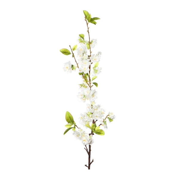 Umělá květina s bílými květy Ixia Pear Tree, výška 114 cm
