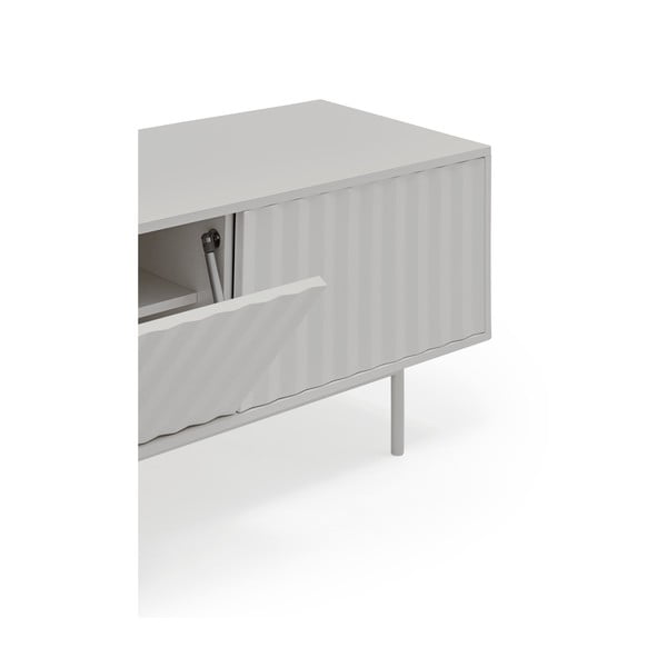 Сива маса за телевизор 180x52 cm Sierra – Teulat-image-4