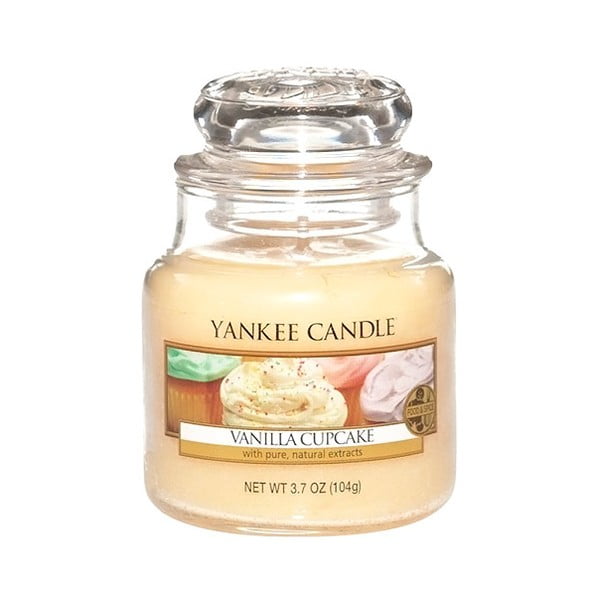Ароматна свещ Vanilla Basket, време на горене 25 - 40 часа Vanilla Cupcake - Yankee Candle