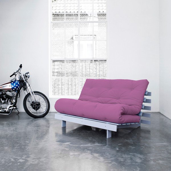 Variabilní pohovka Karup Roots White/Taffy Pink-image-1