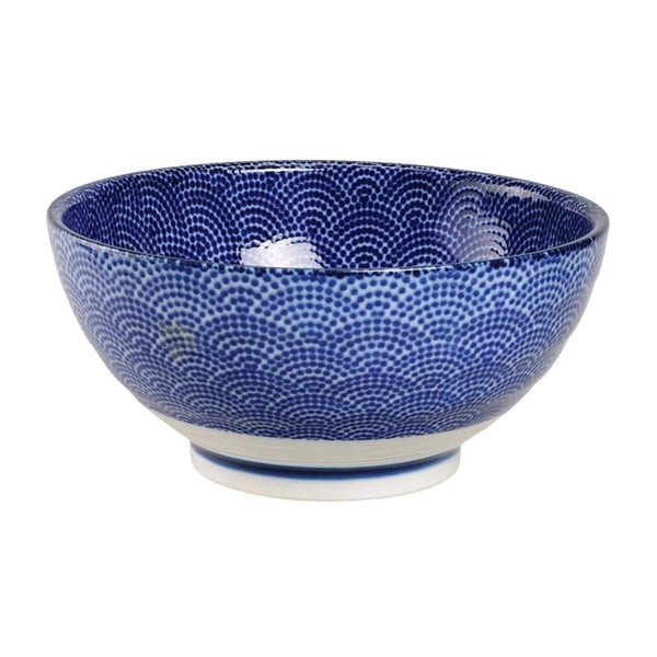 Modrá porcelánová mísa Tokyo Design Studio Dot, ⌀ 18,5 cm