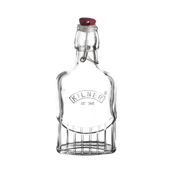 Láhev na likér s klipem Kilner Gin, 0,25 l