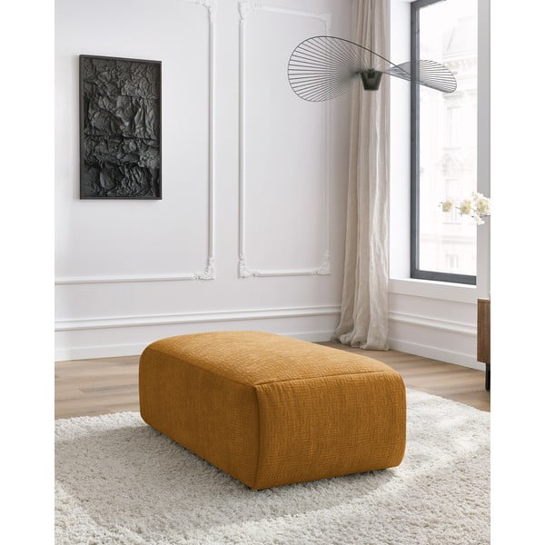 Табуретка в цвят горчица Jeanne - Bobochic Paris-image-4