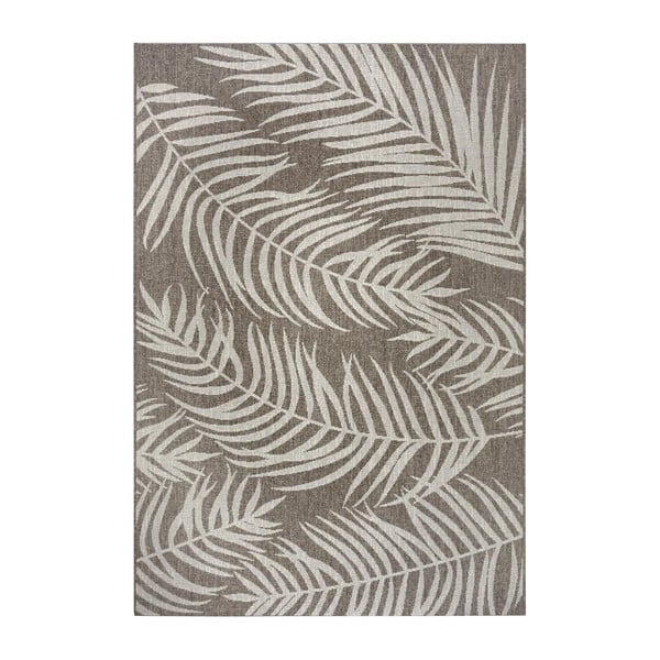 Кафяв и бежов килим на открито , 140 x 200 cm Palmera - NORTHRUGS
