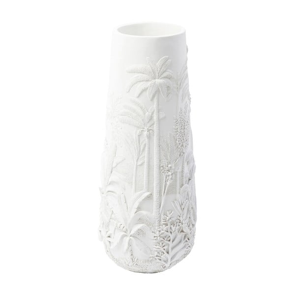 Бяла ваза Бяла, височина 83 cm Jungle - Kare Design
