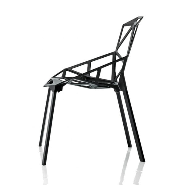 Черен трапезен стол One - Magis-image-1