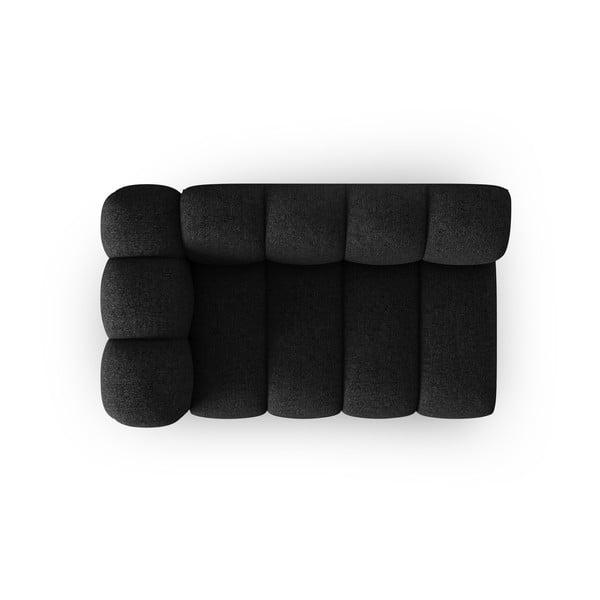 Черно-антрацитен модулен диван (ляв ъгъл) Lupine – Micadoni Home-image-2