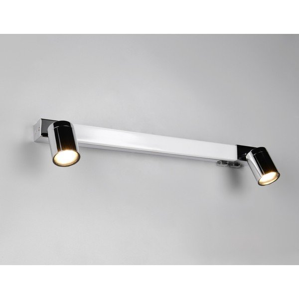 LED стенна лампа в лъскаво сребристо Enrico – Trio-image-2