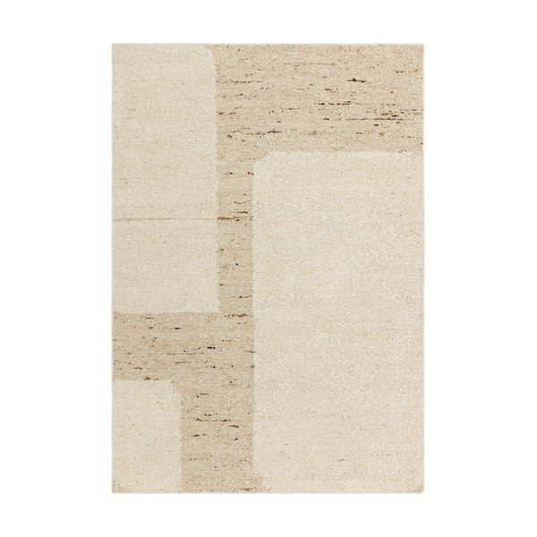 Бежов двустранен ръчно изработен вълнен килим 160x230 cm Napa Tumbla – Asiatic Carpets