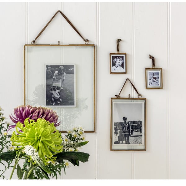 Метална стояща рамка в златисто 20x37,5 cm – Rex London-image-3