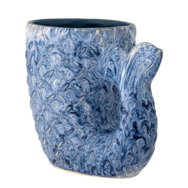 Синя глинена ваза (височина 12 cm) Ariella – Bloomingville-image-3