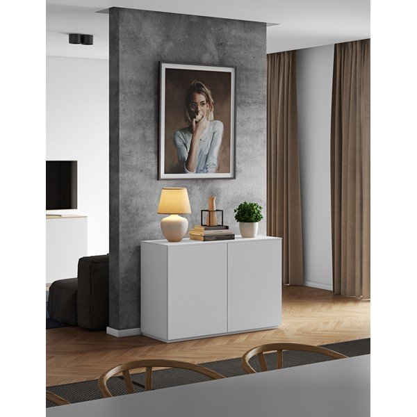 Бял шкаф 120x84 cm Join - TemaHome-image-1