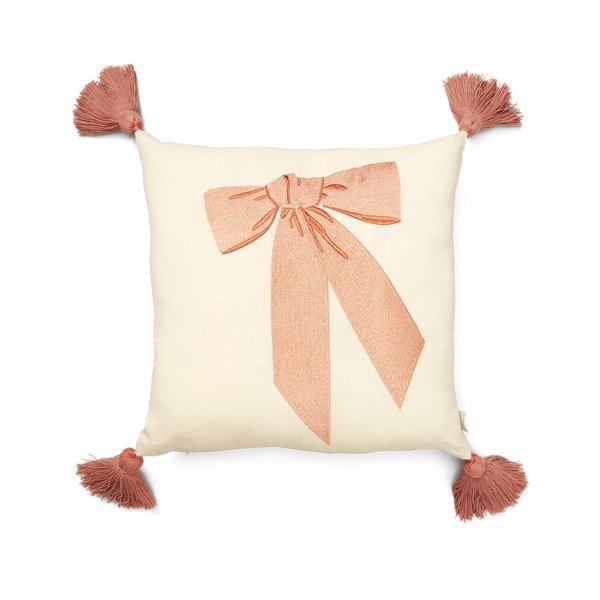 Детска възглавница от органичен памук 35x35 cm Bows – Cam Cam Copenhagen