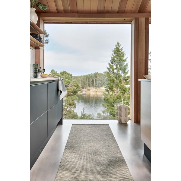 Кърпа за съдове със смес от лен 46x66 cm Otto Olive – Pappelina-image-1