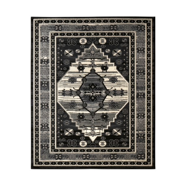 Černý koberec Hamla Orient, 200x290 cm