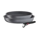 Комплект алуминиеви съдове за готвене 3 бр. Ingenio Natural Force - Tefal