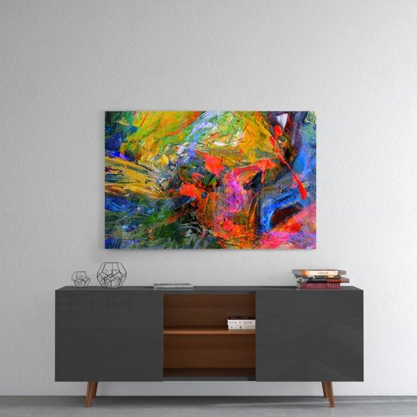 Картина върху стъкло , 72 x 46 cm Color Burst - Insigne-image-1