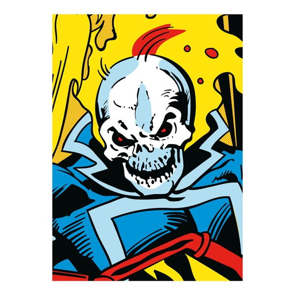 Nástěnná cedule Marvel Close Up - Ghost Rider