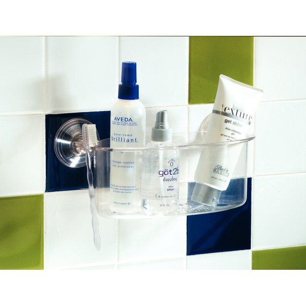 Прозрачна самоносеща кошница Смукателен спа център, дължина 30 cm - iDesign-image-1