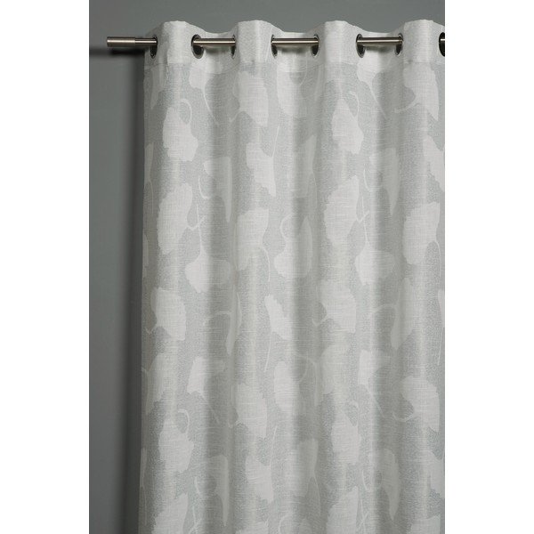 Светлосива завеса от жакард 140x245 cm Gingko – Sehlbach