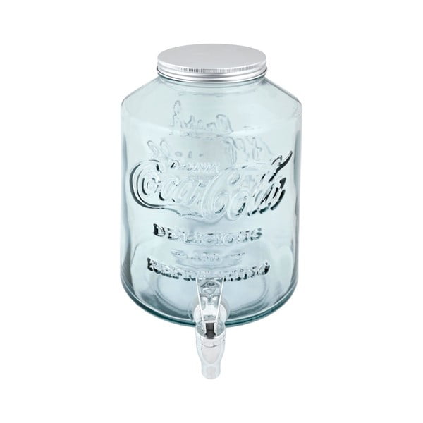 Контейнер за вода от рециклирано стъкло на Coca-Cola, 5 л - Ego Dekor