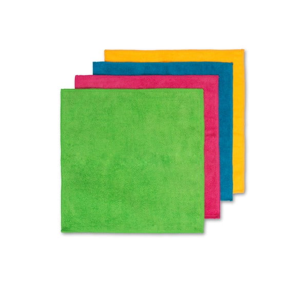 Кърпи в комплект 4 бр. от микрофибър Colors – Vileda-image-2