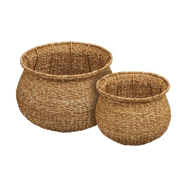 Комплект саксии 2 бр. от морска трева ø 46 cm Eden – House Nordic-image-4