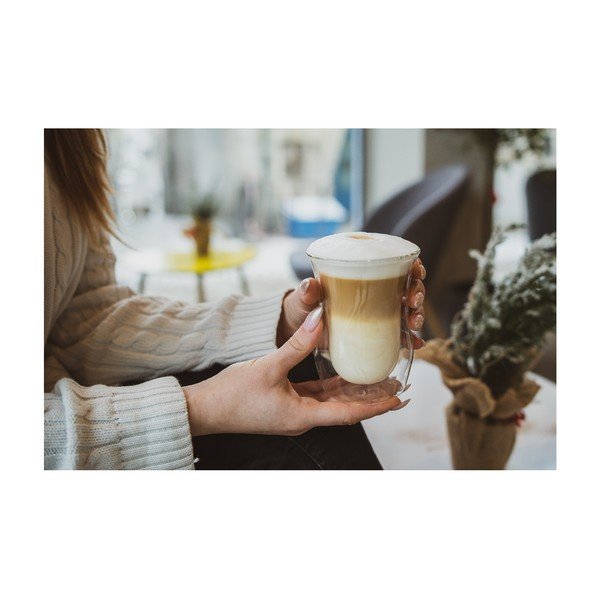 Стъклени чаши в комплект 6 бр. с двойни дъна 250 ml – Vialli Design-image-3