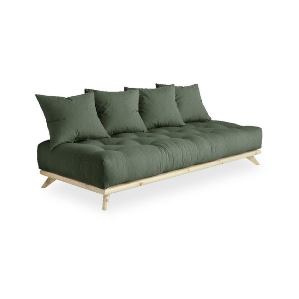 Диван Natural Clear/Olive Green Senza - Karup Design-image-3