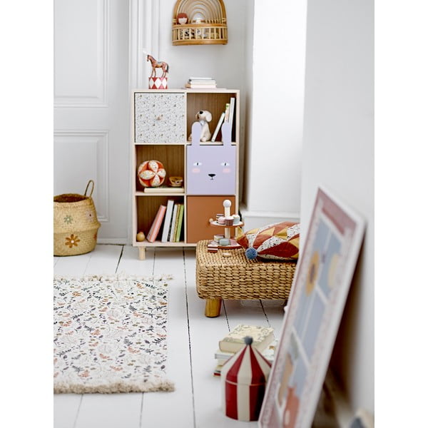 Ратанова детска етажерка в естествен цвят Preet - Bloomingville Mini-image-3