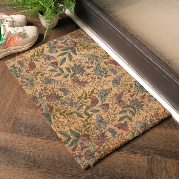 Изтривалка от кокосови влакна 40x60 cm Midnight Garden x Celia Battaini – Artsy Doormats-image-1