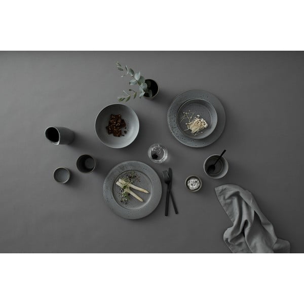 Сива керамична кана за мляко 500 ml Grey/Grey – Bitz-image-1