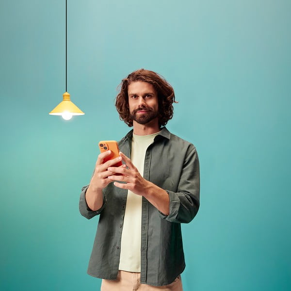 Smart крушка с нажежаема жичка  E27, 4 W – WiZ-image-1