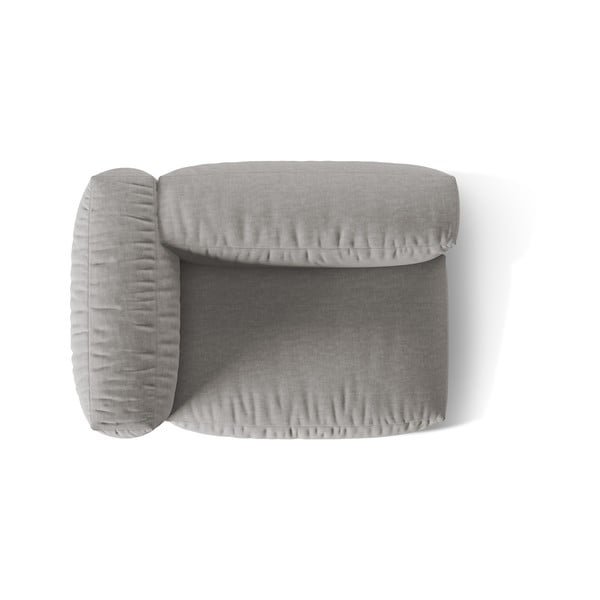 Светлосив модул за диван (ляв ъгъл) Martina – Micadoni Home-image-3