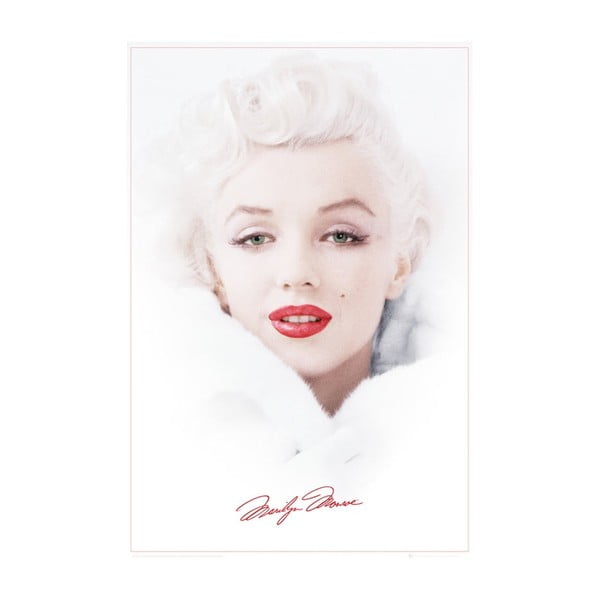 Marilyn Signature Photo Image, 51x81 cm - Postershop