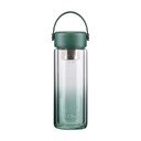 Зелена стъклена бутилка  350 ml Fuori – Vialli Design