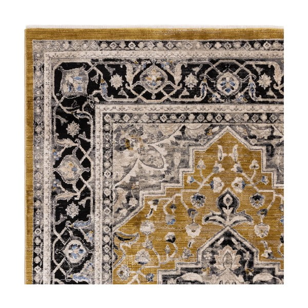 Жълт килим в цвят охра 120x166 cm Sovereign - Asiatic Carpets-image-4