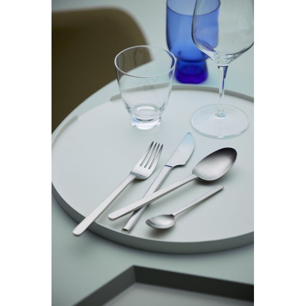 Прибори за хранене от неръждаема стомана в сребрист цвят 16 бр. Norm – Gense-image-1