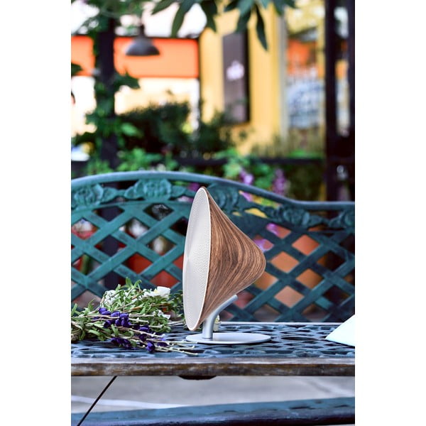 Тъмнокафяв голям Bluetooth високоговорител Halo - Gingko-image-1