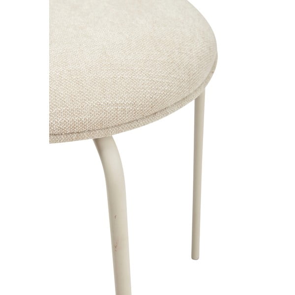 Бяла метална табуретка - Hübsch-image-2