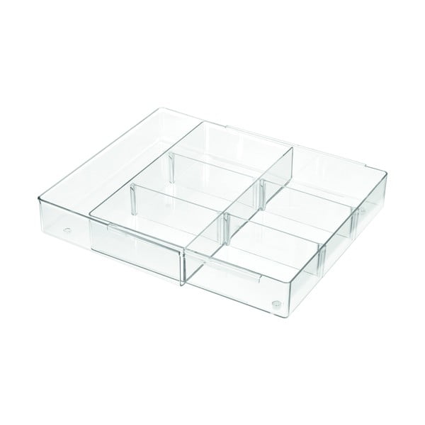 Пластмасов органайзер за чекмеджета Crystalline - iDesign/The Home Edit-image-3