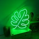 Зелена стенна лампа , 30 x 40 cm Leaf - Candy Shock