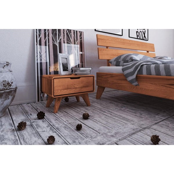 Нощно шкафче от букова дървесина Greg - The Beds-image-1
