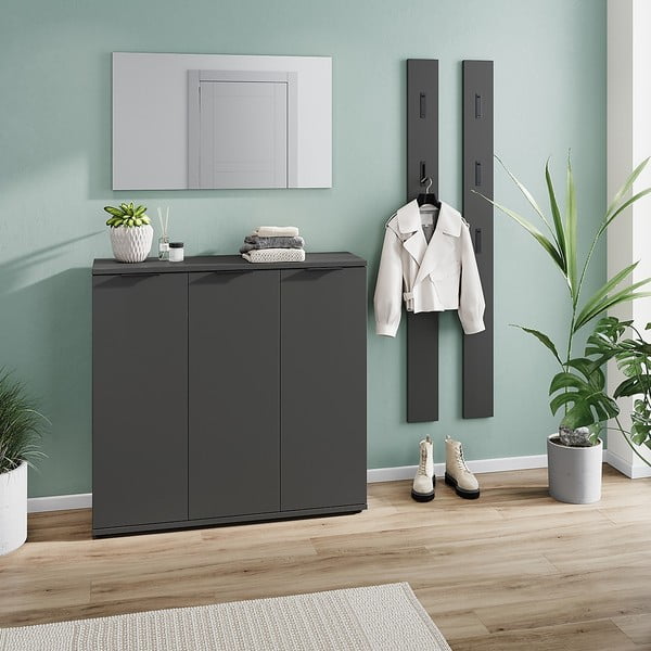 Антрацитен комплект за коридор Stanton - Germania-image-1