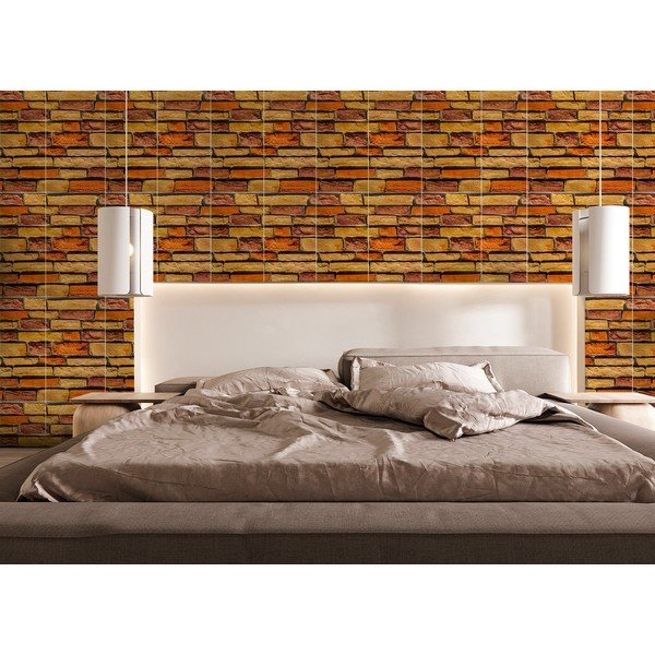Самозалепващи се панели в комплект на стената 6 бр. 30x60 cm Brick Wall – SP TREND-image-2
